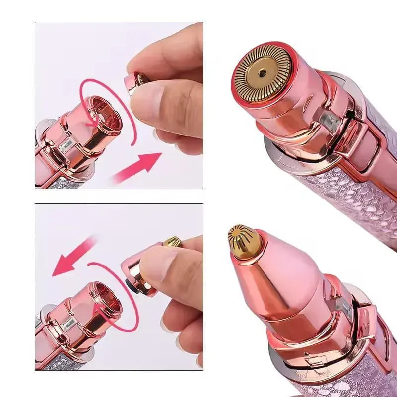 2-in-1 Rechargeable Eyebrow & Body Trimmer