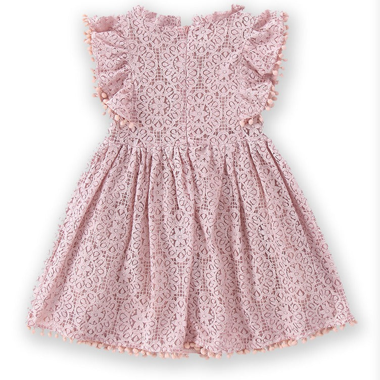 Lace Dress for Girls Eight Colors Summer Wear