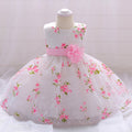 Princess Dress Pink Floral Machine Washable